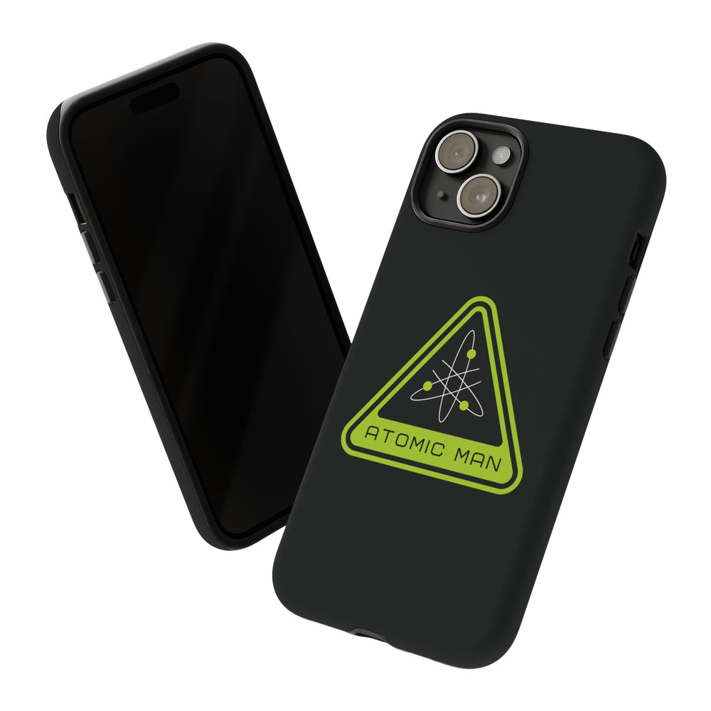 Atomic Man Retro Sign Sci-Fi Tough iPhone Mobile Cases