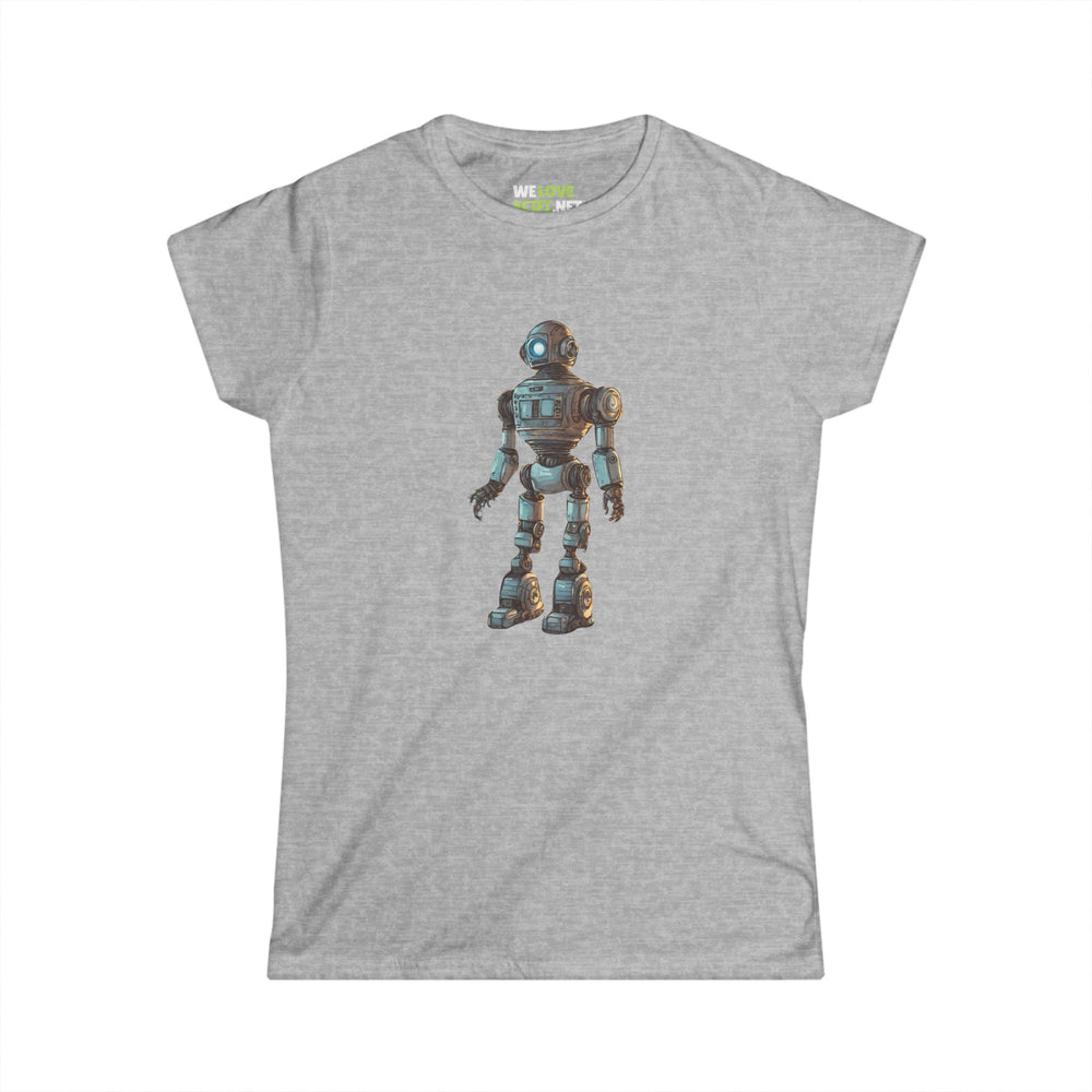 Human SpaceArt Robot Woman's Tee-welovescifi.net