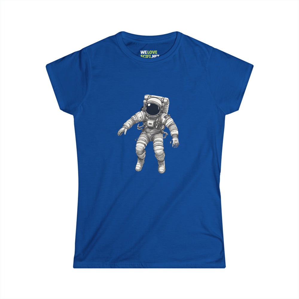 Galaxies with 'In Between Galaxies' Astronaut Women's Tee