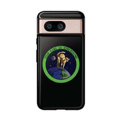 Your King Is Stretching Funny Cat UFO Tough Google Pixel Mobile Cases-welovescifi.net