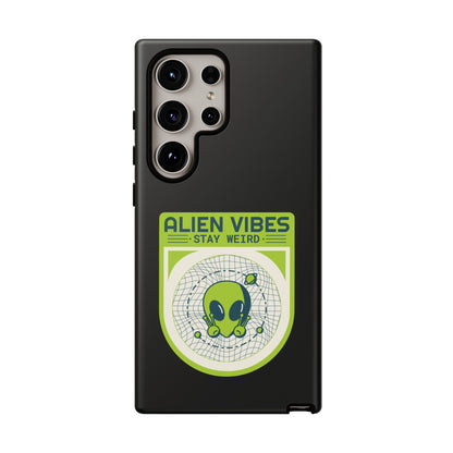 Stay Weird UFO Samsung Galaxy Mobile Cases - We Love Sci-Fi