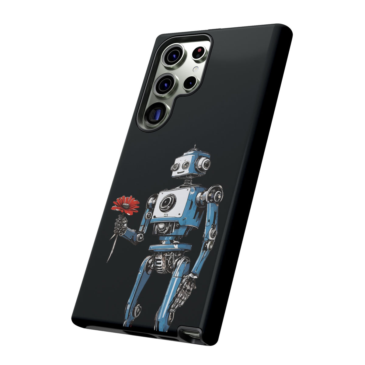 You Never Bring Me Flowers Robot SpaceArt Tough Samsung Galaxy Mobile Cases-welovescifi.net