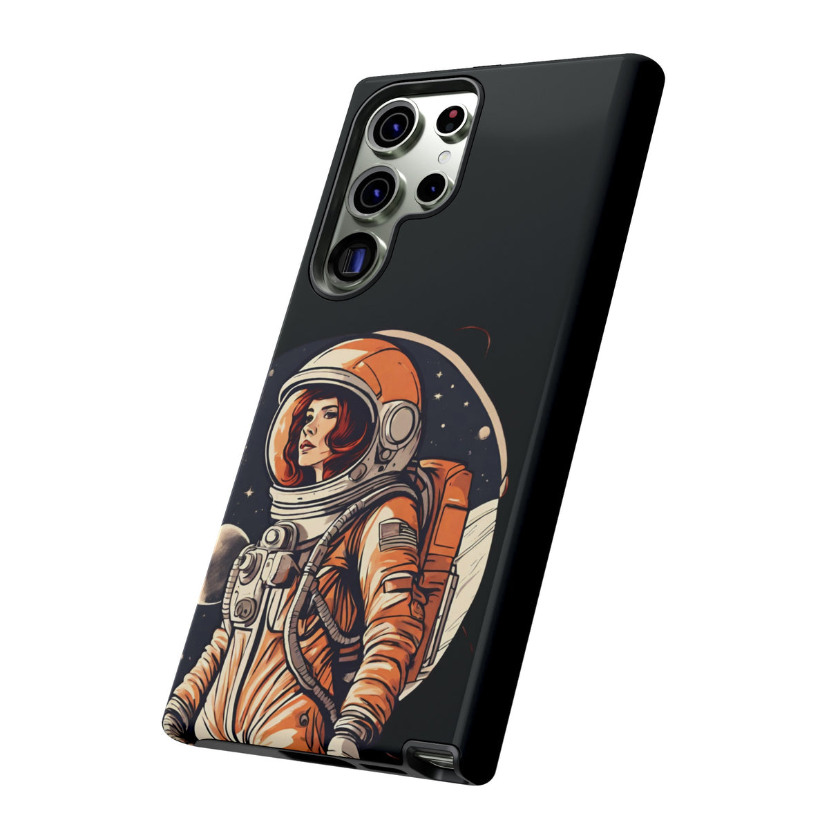 Spacegirl Astronaut Samsung Galaxy Cases