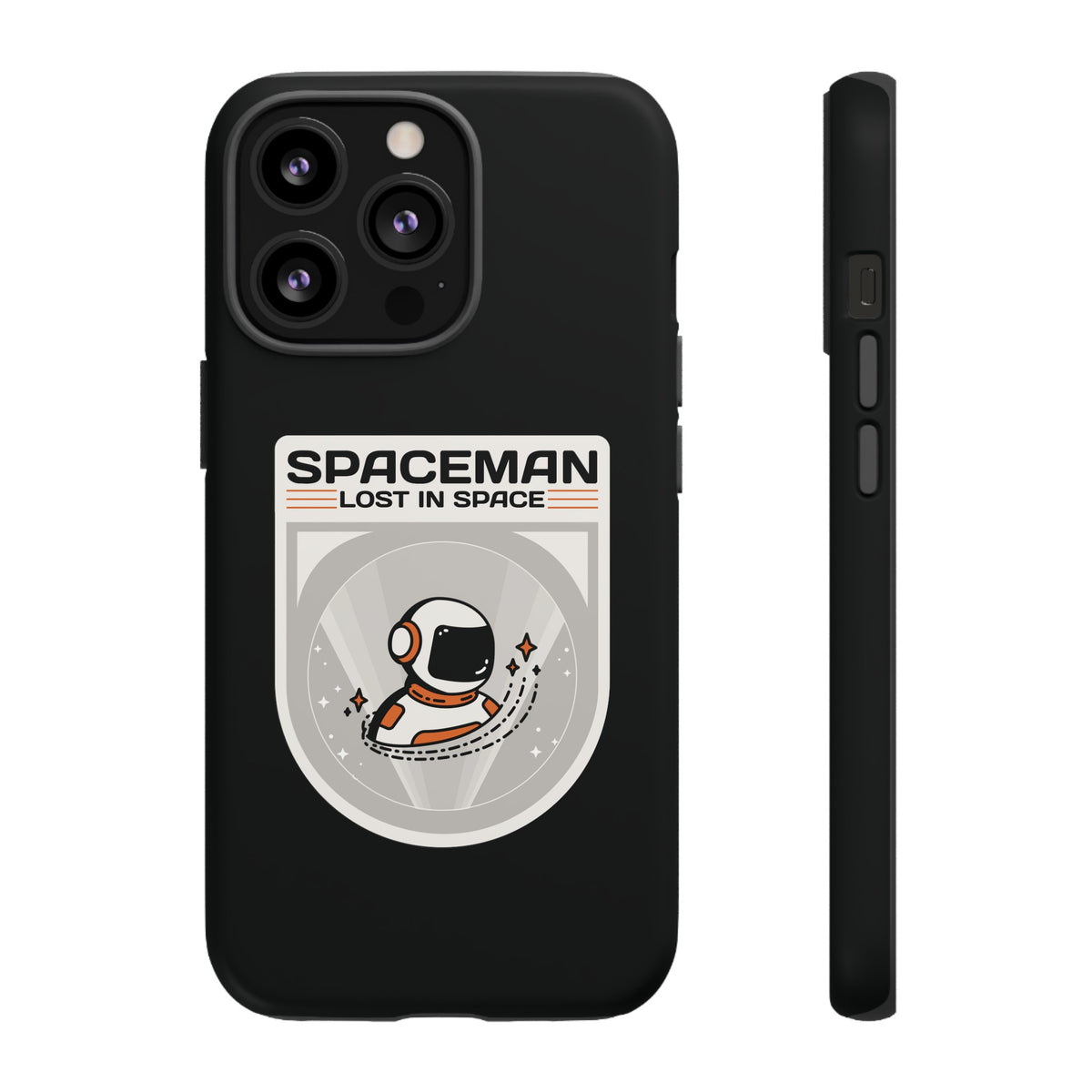 Spaceman iPhone Case Astronaut Sci-Fi Tough Mobile Cover