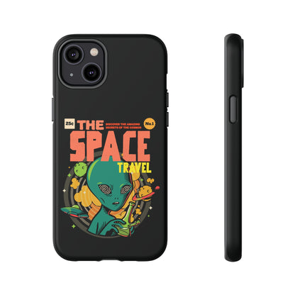 Sci-Fi Phone Case | Space Travel Comic UFO iPhone Cover