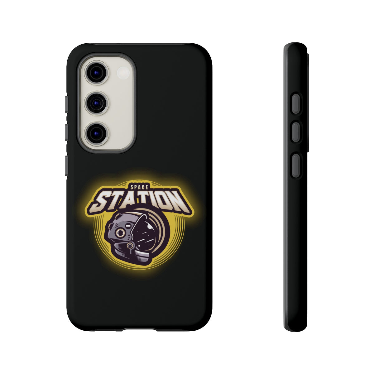 Space Station Astronaut Galaxy Cases