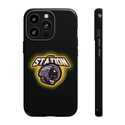 Space Station iPhone Cases Sci-Fi Tough Mobile Protection