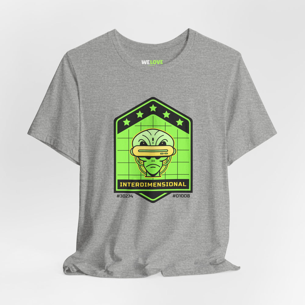 Interdimensional Sci-Fi T-Shirt | Modern Sci-Fi Apparel