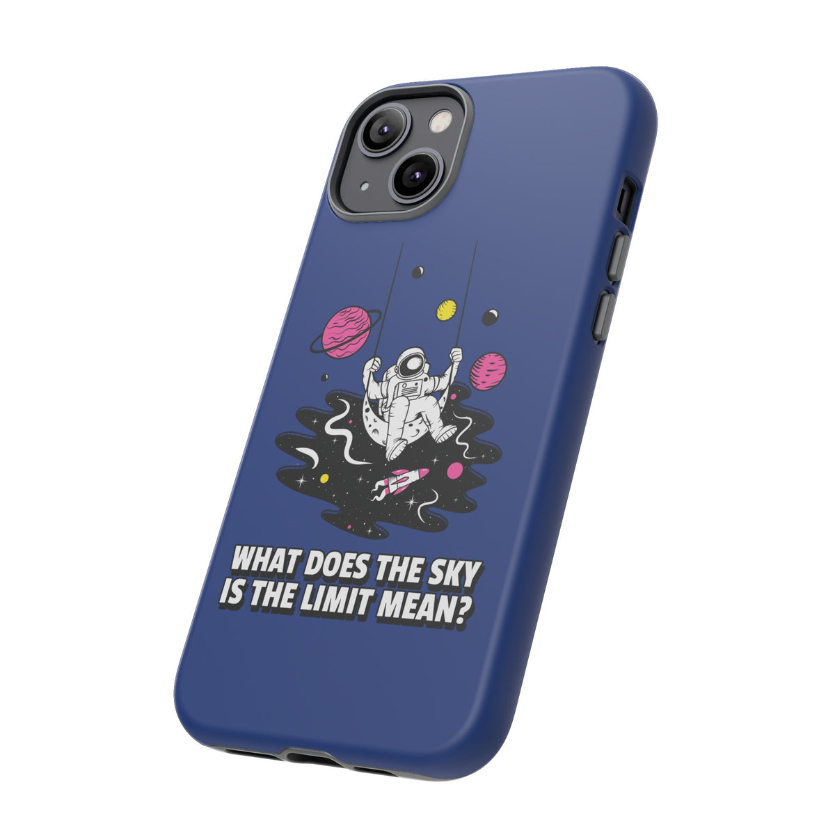 Astronaut iPhone Case Sky Is the Limit Sci-Fi Mobile Cover