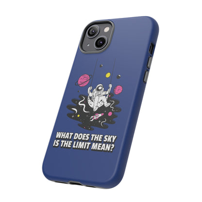 Astronaut iPhone Case Sky Is the Limit Sci-Fi Mobile Cover