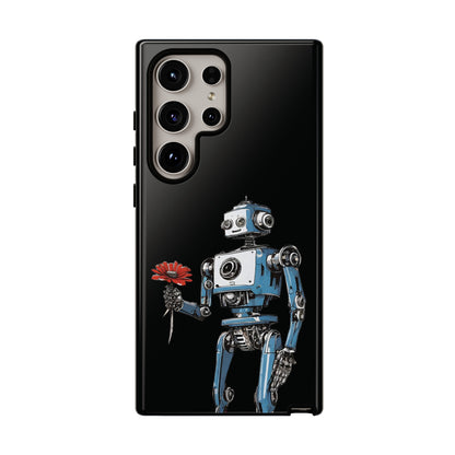 You Never Bring Me Flowers Robot SpaceArt Tough Samsung Galaxy Mobile Cases-welovescifi.net