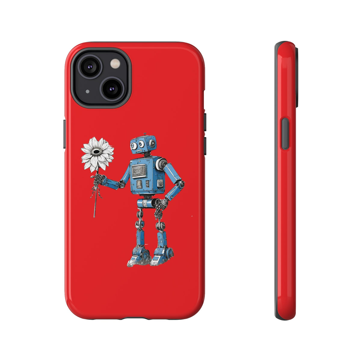 Maybe Baby Robot Spaceart Tough iPhone Mobile Cases