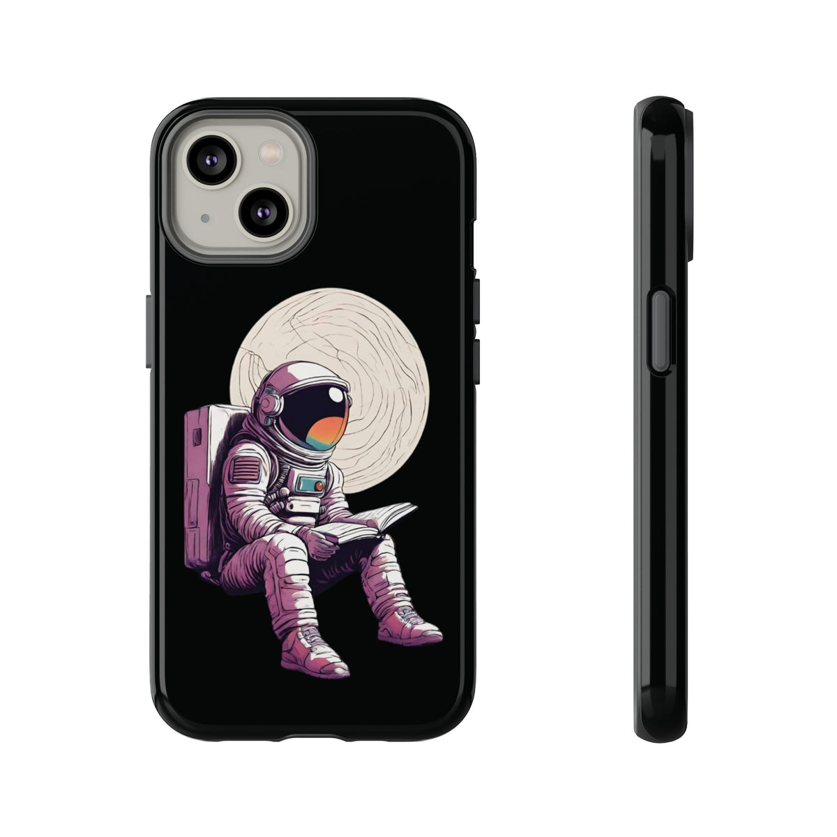 Art Astronaut Tough iPhone Mobile Cases - Read That Book