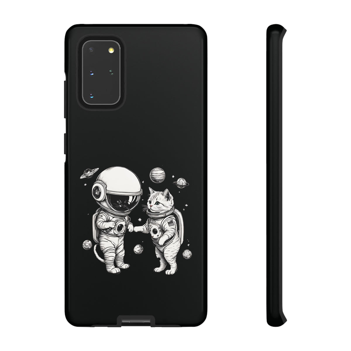 Space Kittie Samsung Galaxy Cases Tough Astronaut Cat Cover