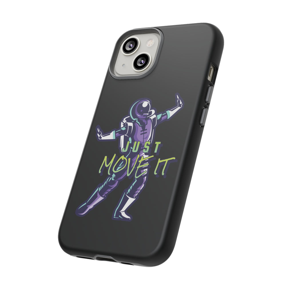 Astronaut iPhone Case Just Move It Sci-Fi Tough Mobile Cases