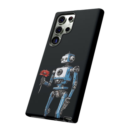 You Never Bring Me Flowers Robot SpaceArt Tough Samsung Galaxy Mobile Cases-welovescifi.net