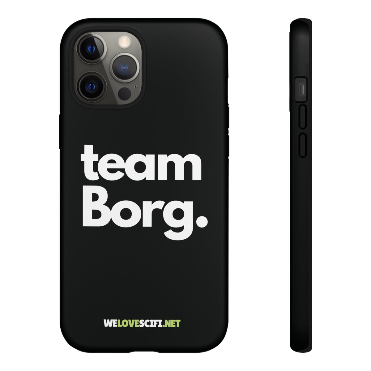 Team Borg iPhone Cases - Supervillain Tough Mobile Covers