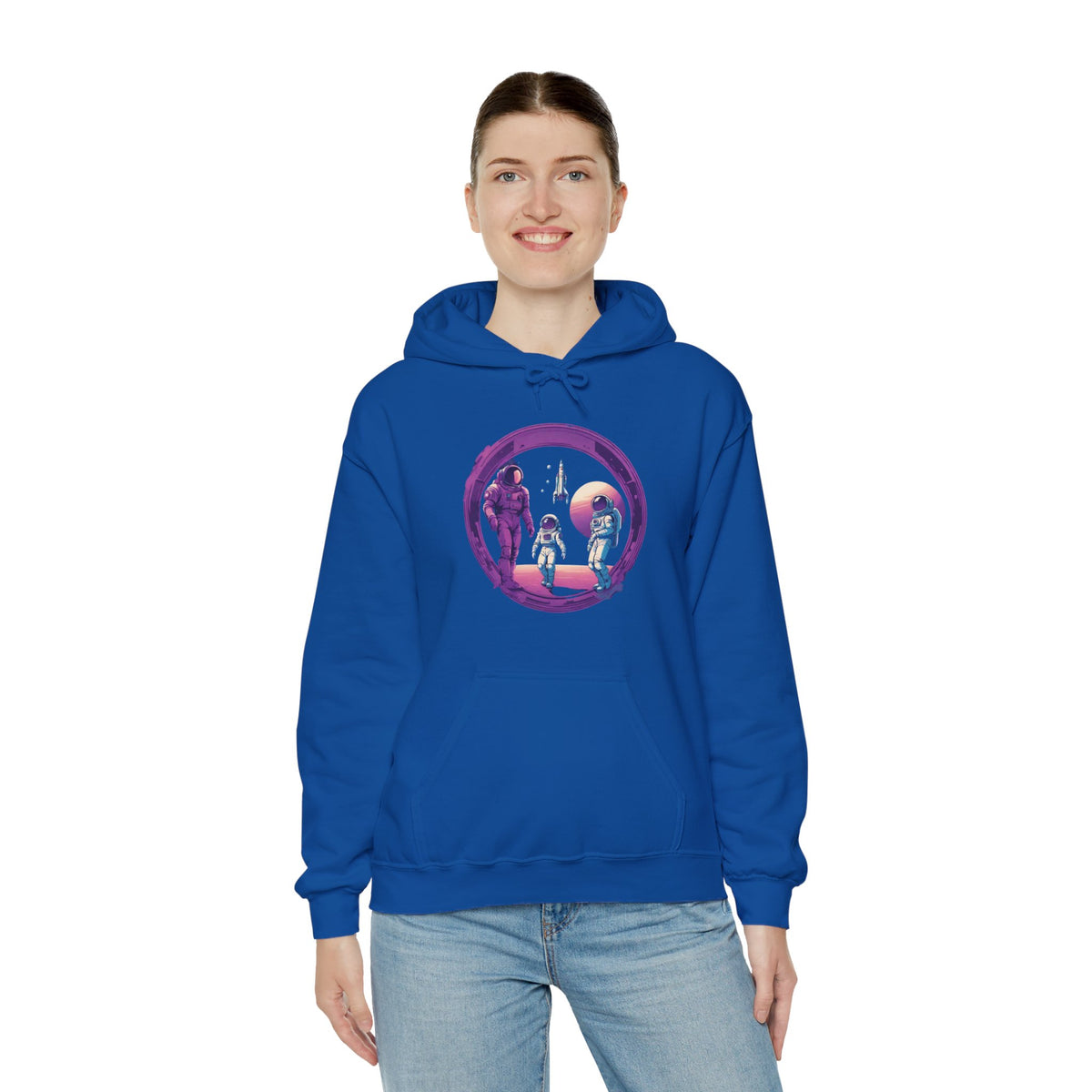 Family Business Astronaut Spaceart Sci-Fi Hoodie-welovescifi