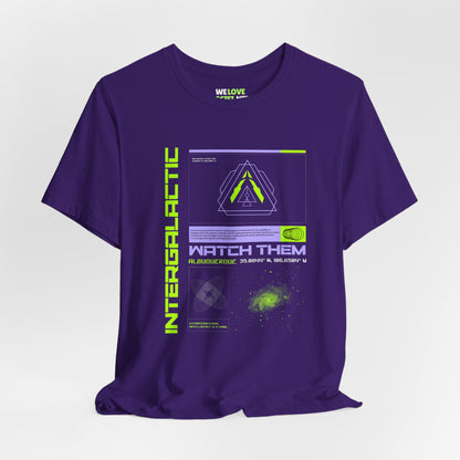 Intergalactic UFOs Sci-Fi T-Shirt | Unique Sci-Fi Apparel