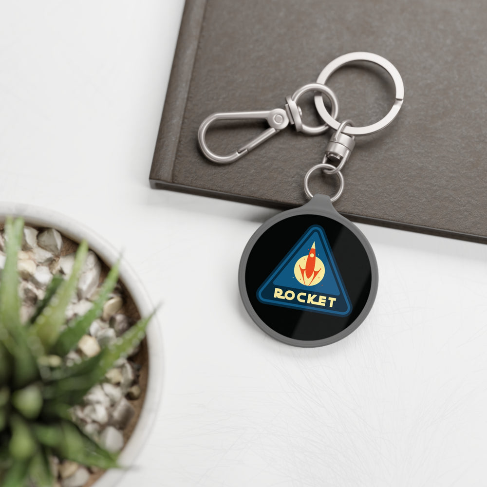 Rocket Sign Keyring Tag-welovescifi.net