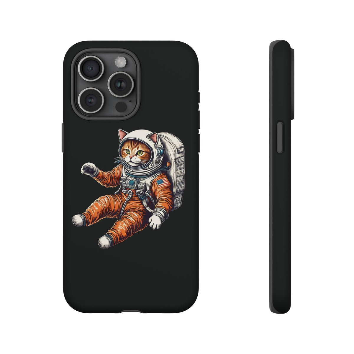 Redhead Spacecat iPhone Case - Tough Astronaut Mobile Cover