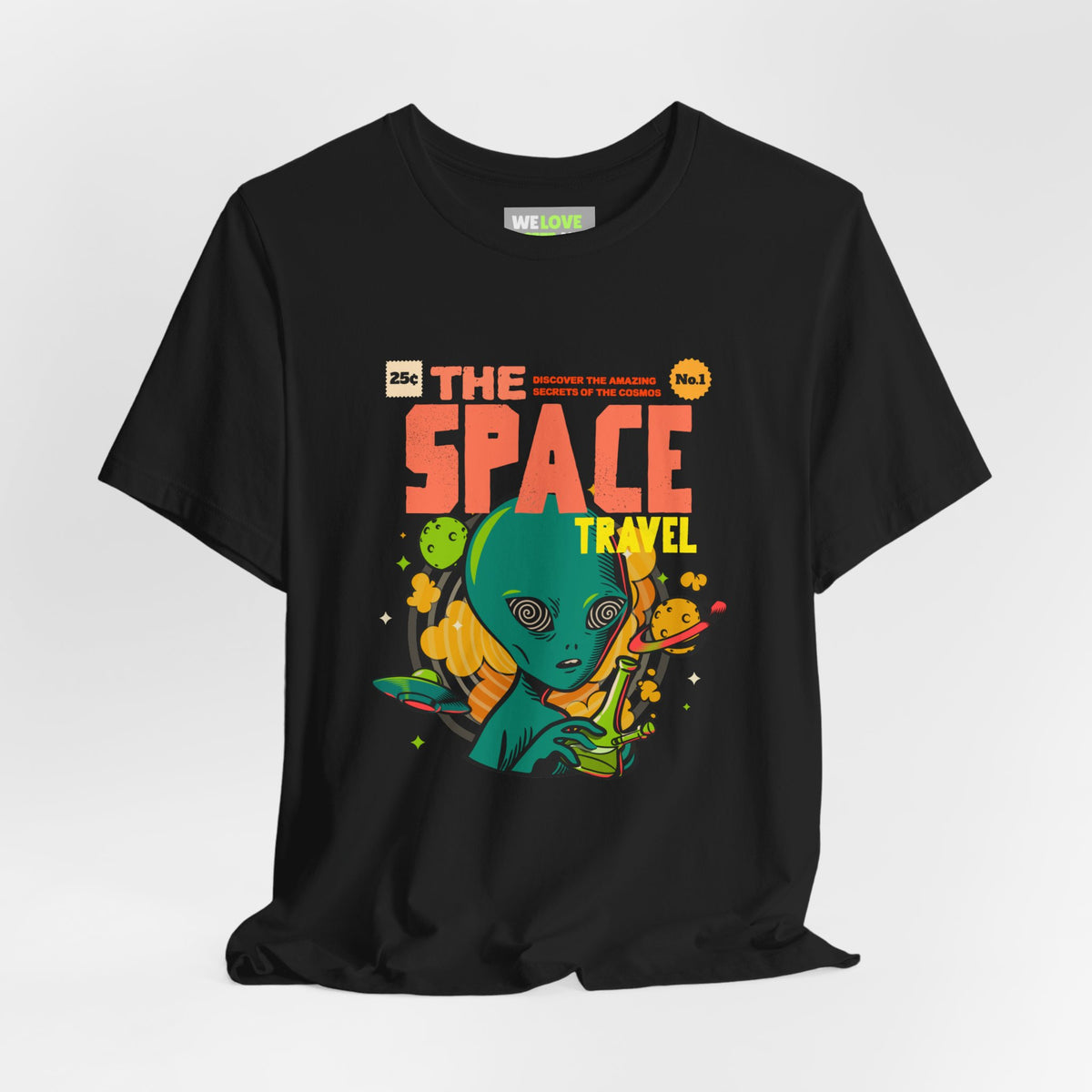 Retro Sci Fi T-Shirt The Space Travel Comic Tee WeLoveSciFi