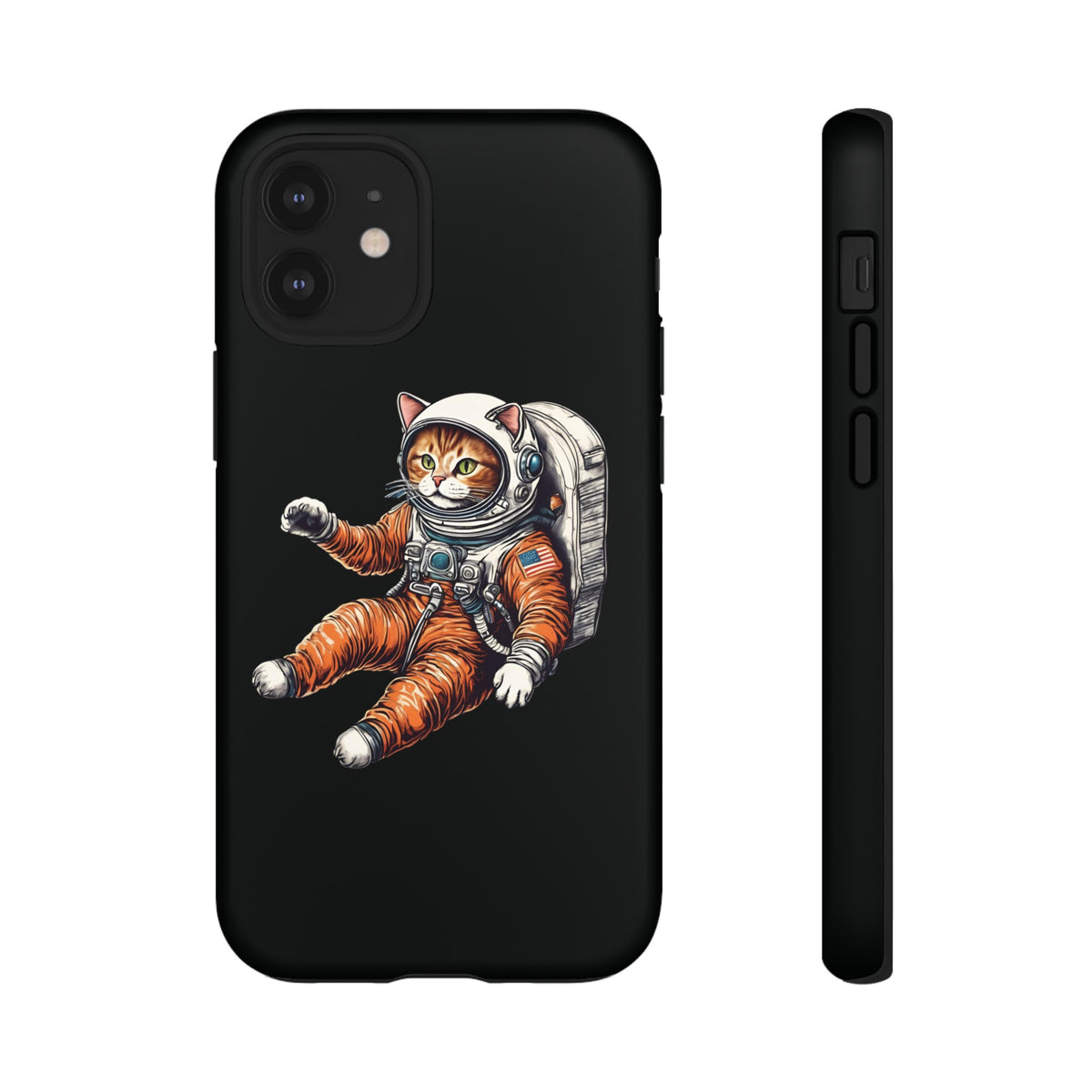 Redhead Spacecat iPhone Case - Tough Astronaut Mobile Cover