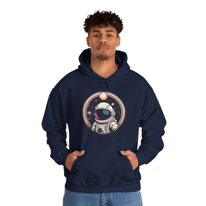 Welcome To Space Age Astronaut Spaceart Sci-Fi Hoodie-welovescifi.net