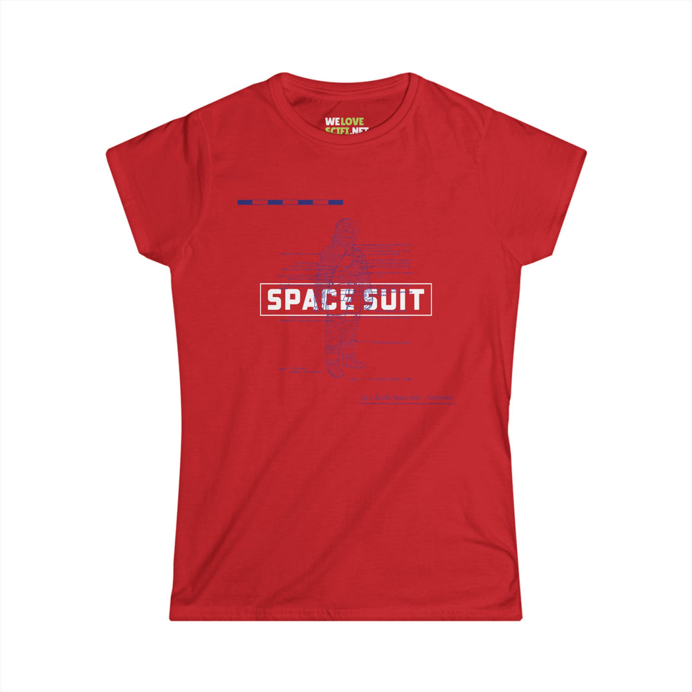 Astronaut Women's Space Suit Patent Shirt