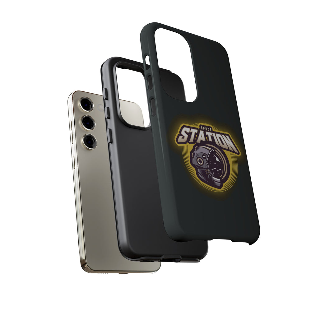 Space Station Astronaut Galaxy Cases