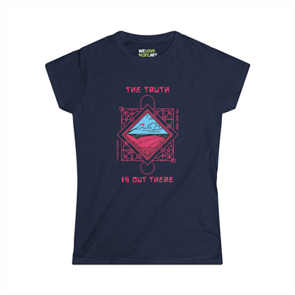 The Truth is Out There UFO Woman's Tee