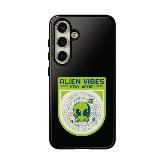 Stay Weird UFO Samsung Galaxy Mobile Cases - We Love Sci-Fi