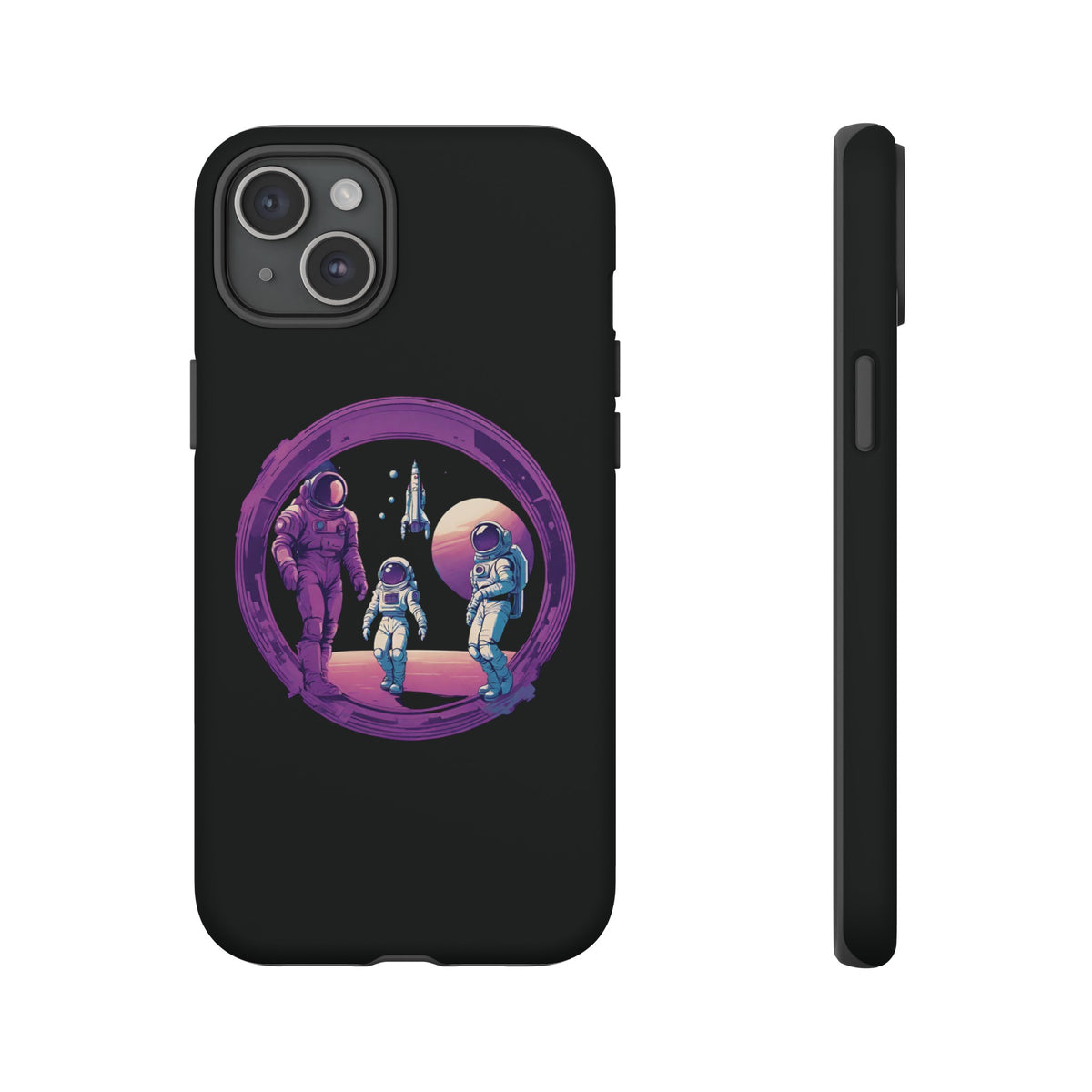 Family Business SpaceArt Sci-Fi Tough iPhone Mobile Cases