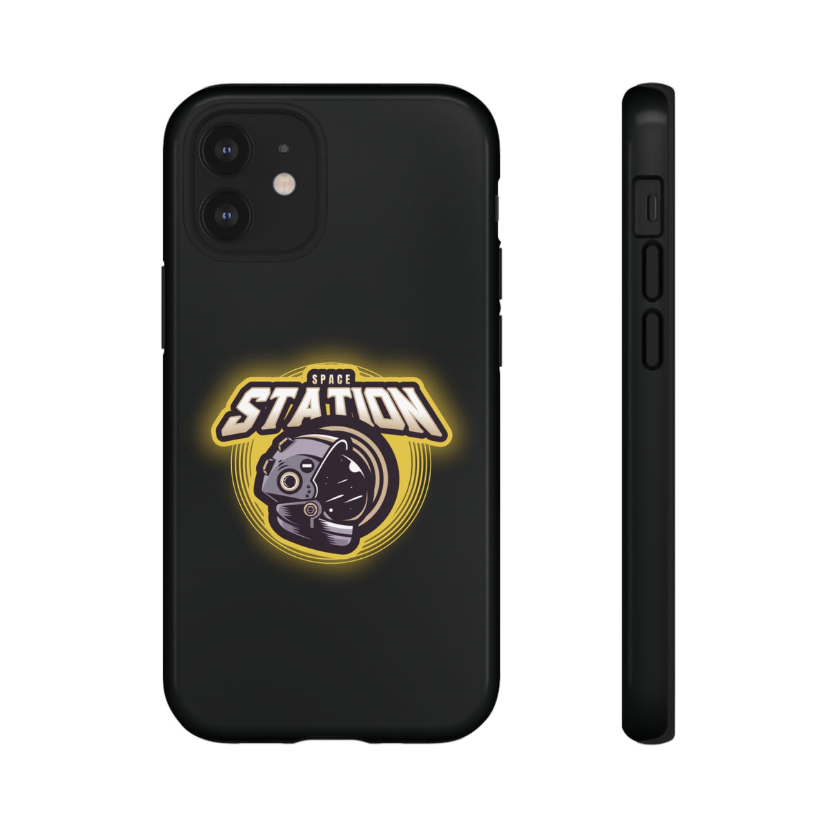 Space Station iPhone Cases Sci-Fi Tough Mobile Protection