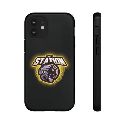 Space Station iPhone Cases Sci-Fi Tough Mobile Protection