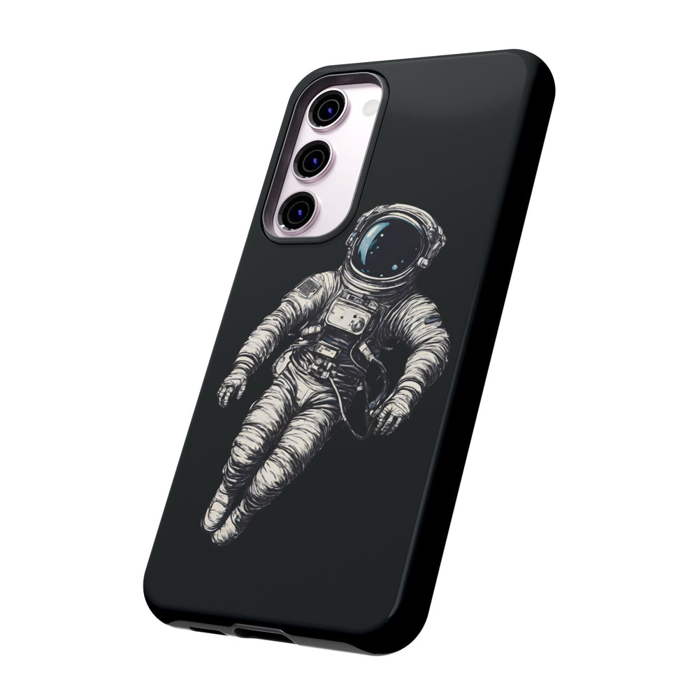 Floating Astronaut SpaceArt Tough Samsung Galaxy Mobile Case