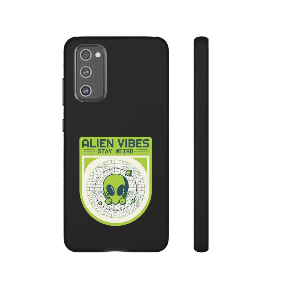 Stay Weird UFO Samsung Galaxy Mobile Cases - We Love Sci-Fi