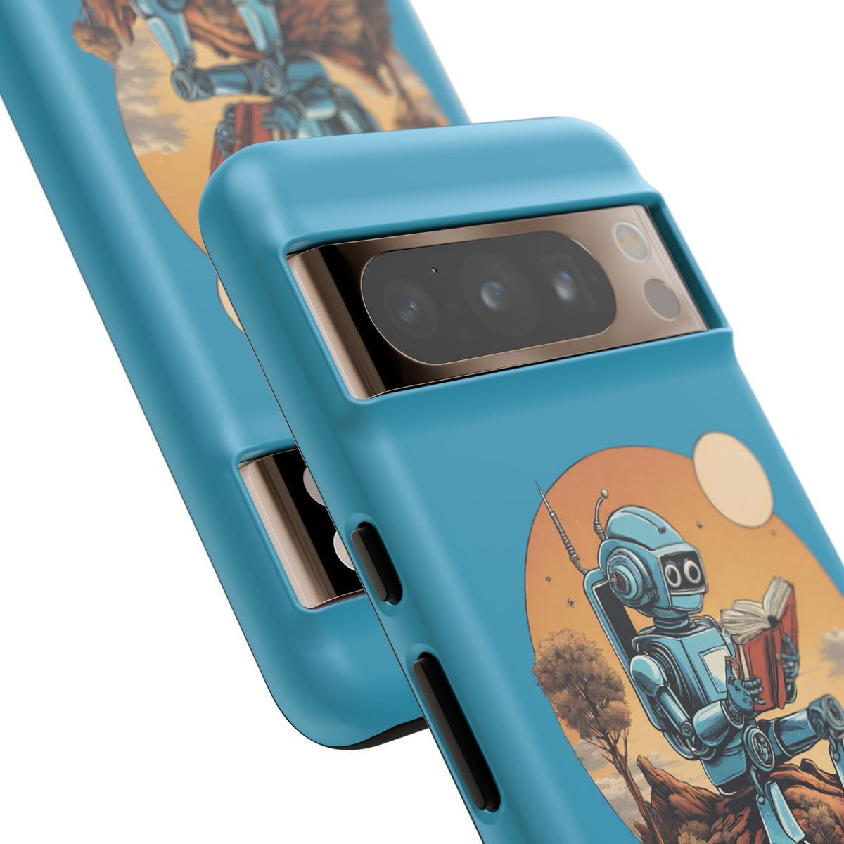 About Humans Robot SpaceArt Tough Google Pixel Mobile Cases