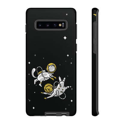 Astronaut Friends Dog Cat Sci-Fi Tough Samsung Galaxy 