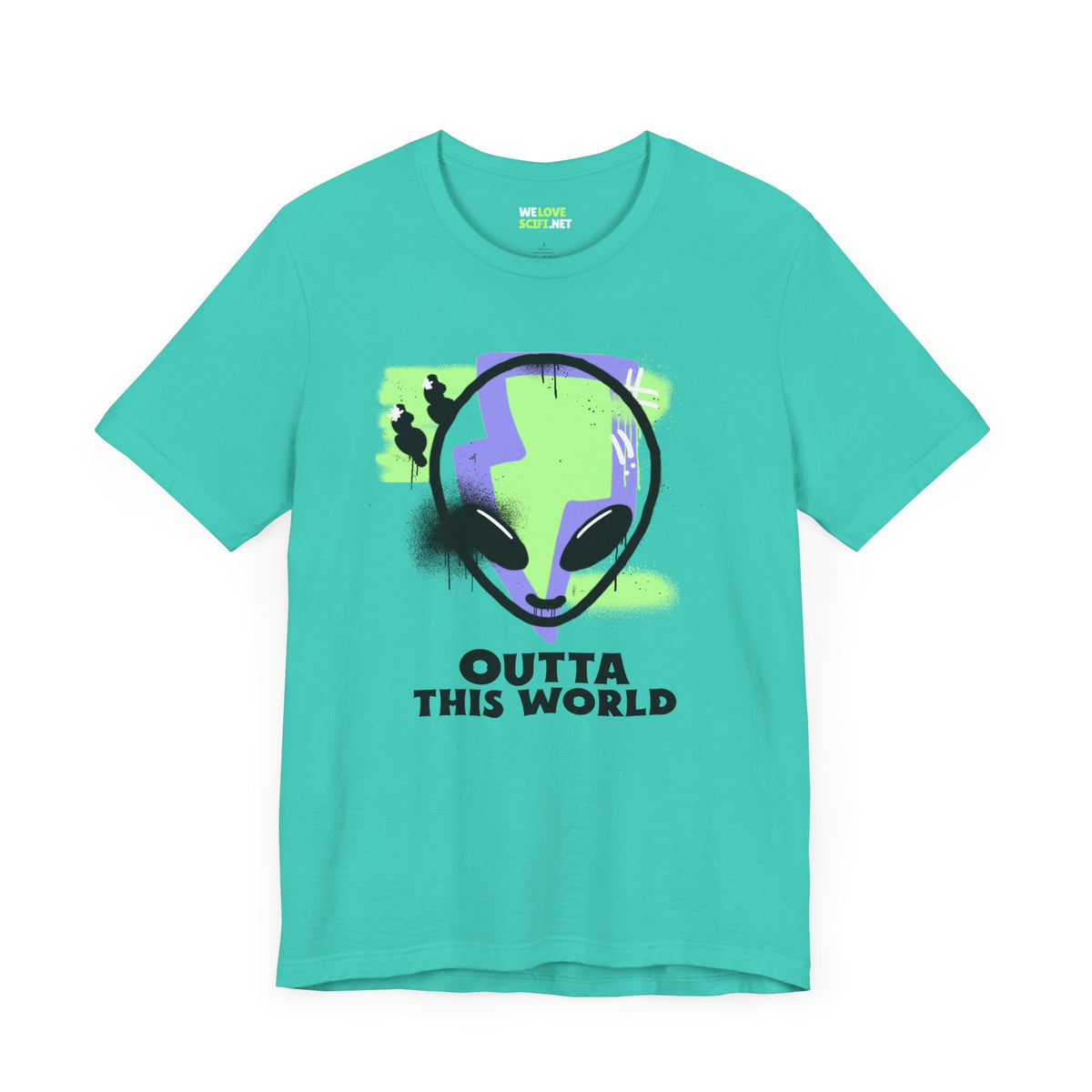 Outta This World UFO Sci-Fi T-Shirt - Unique Alien Apparel