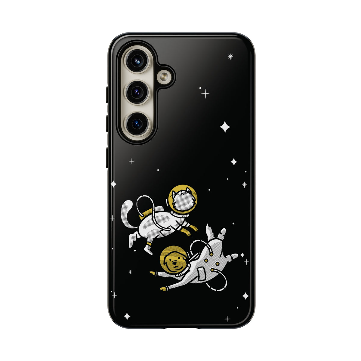 Astronaut Friends Dog Cat Sci-Fi Tough Samsung Galaxy 