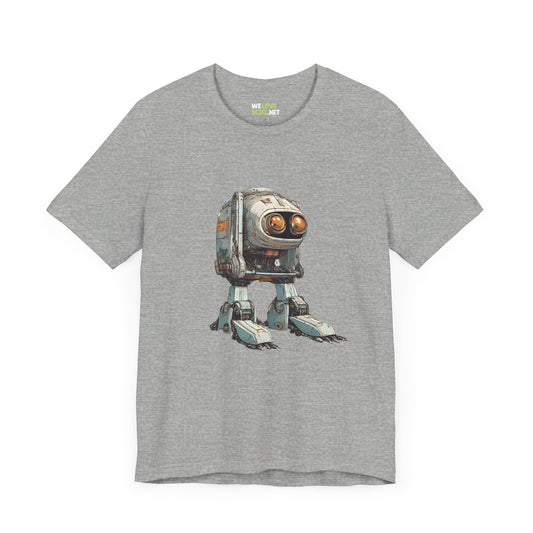 Hello Rusty Robot SpaceArt Sci-Fi T-Shirt-welovescifi.net