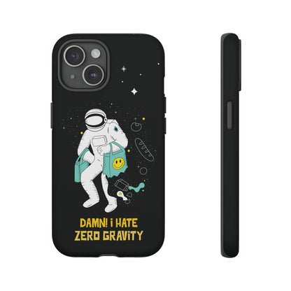 Zero Gravity Funny Astronaut Sci-Fi Tough iPhone Mobile Cases-welovescifi.net