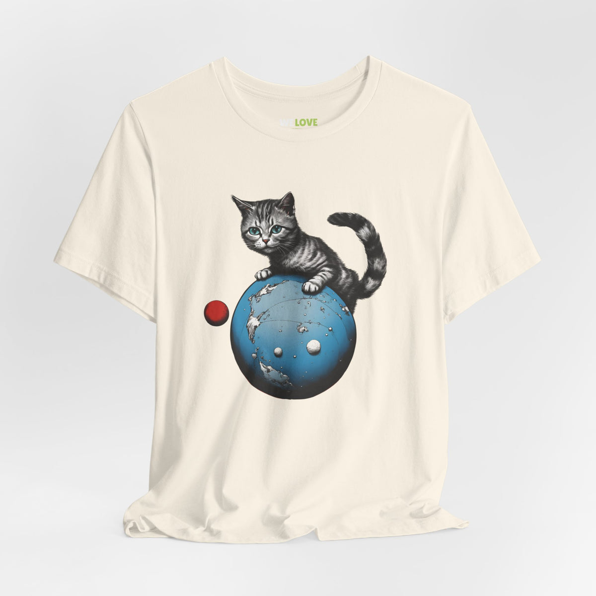 Space Player Cat 3 Sci-Fi T-Shirt | We Love Sci-Fi