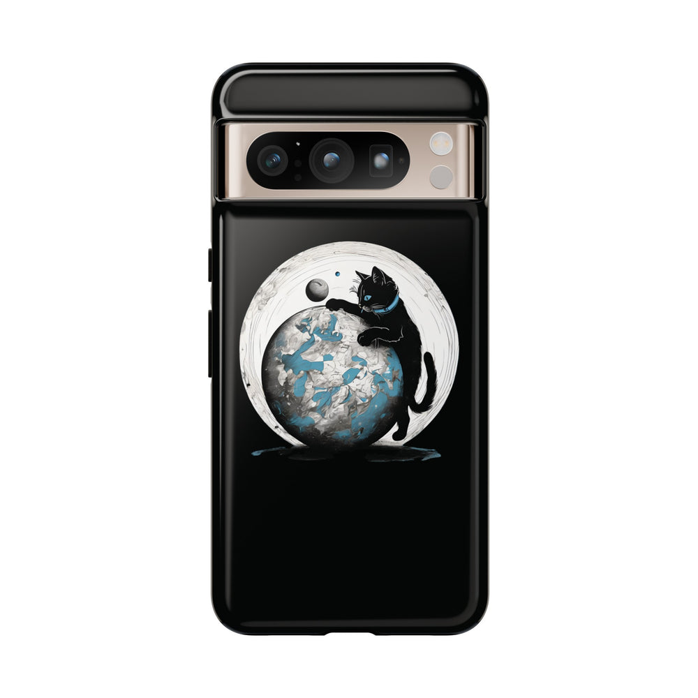 Spaceplayer Cat Tough Google Pixel Mobile Cases