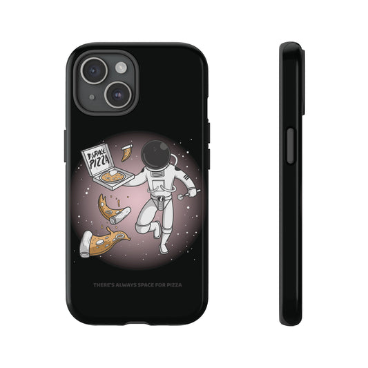 Space Pizza Case | Funny Astronaut Sci-Fi iPhone Cover