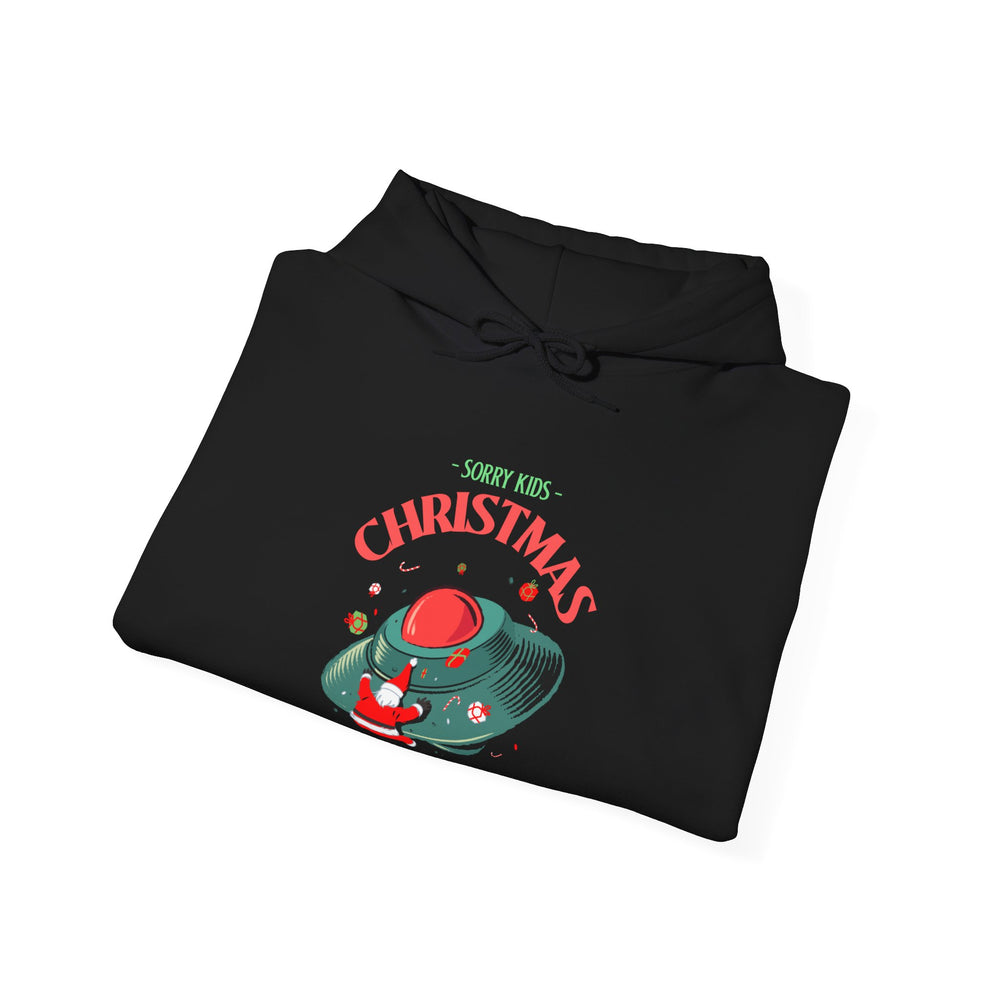 Christmas Is Cancelled Funny UFO Hoodie-welovescifi.net