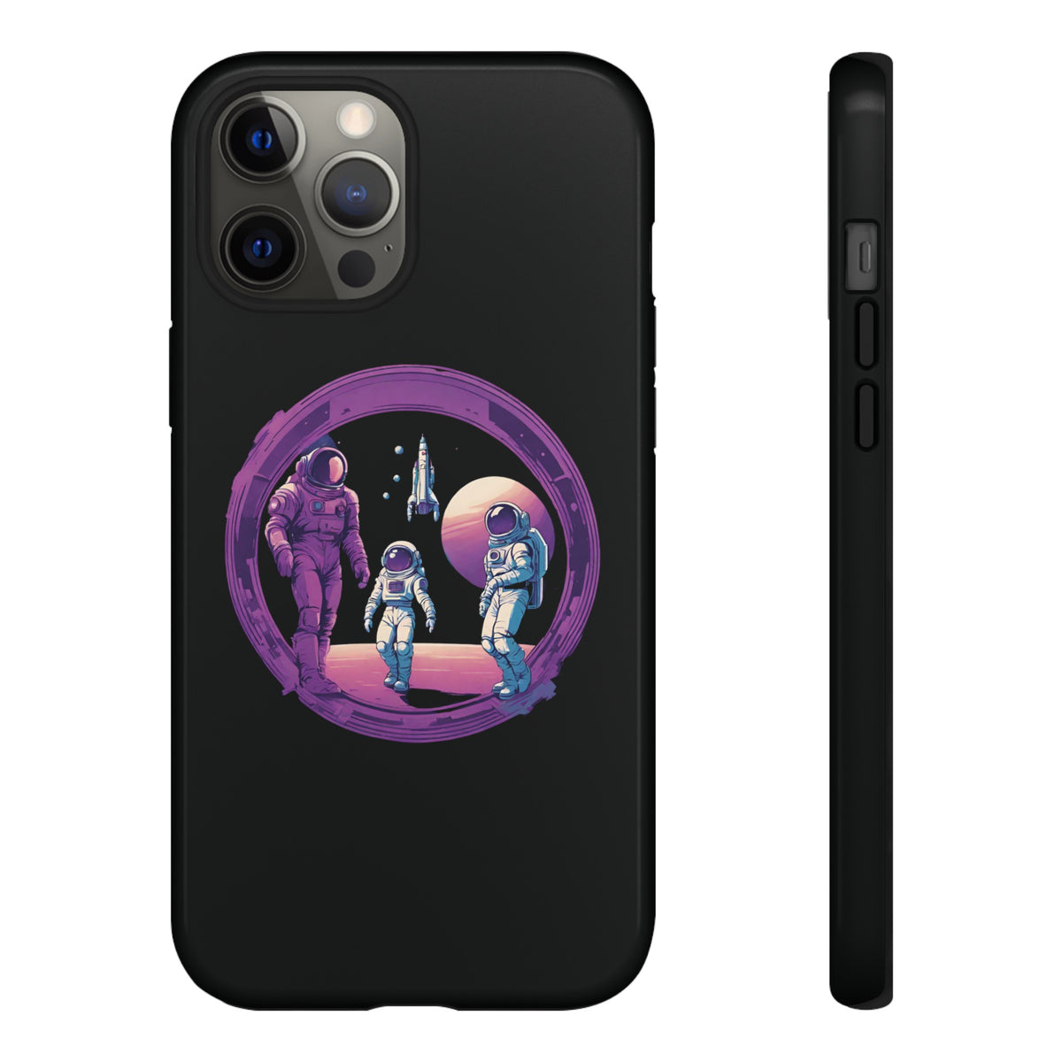 Family Business SpaceArt Sci-Fi Tough iPhone Mobile Cases