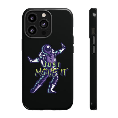 Astronaut iPhone Case Just Move It Sci-Fi Tough Mobile Cases