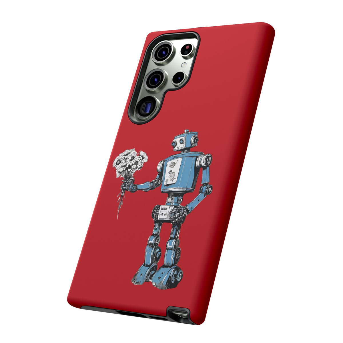 Maybe Baby Robot SpaceArt Tough Samsung Galaxy Mobile Cases